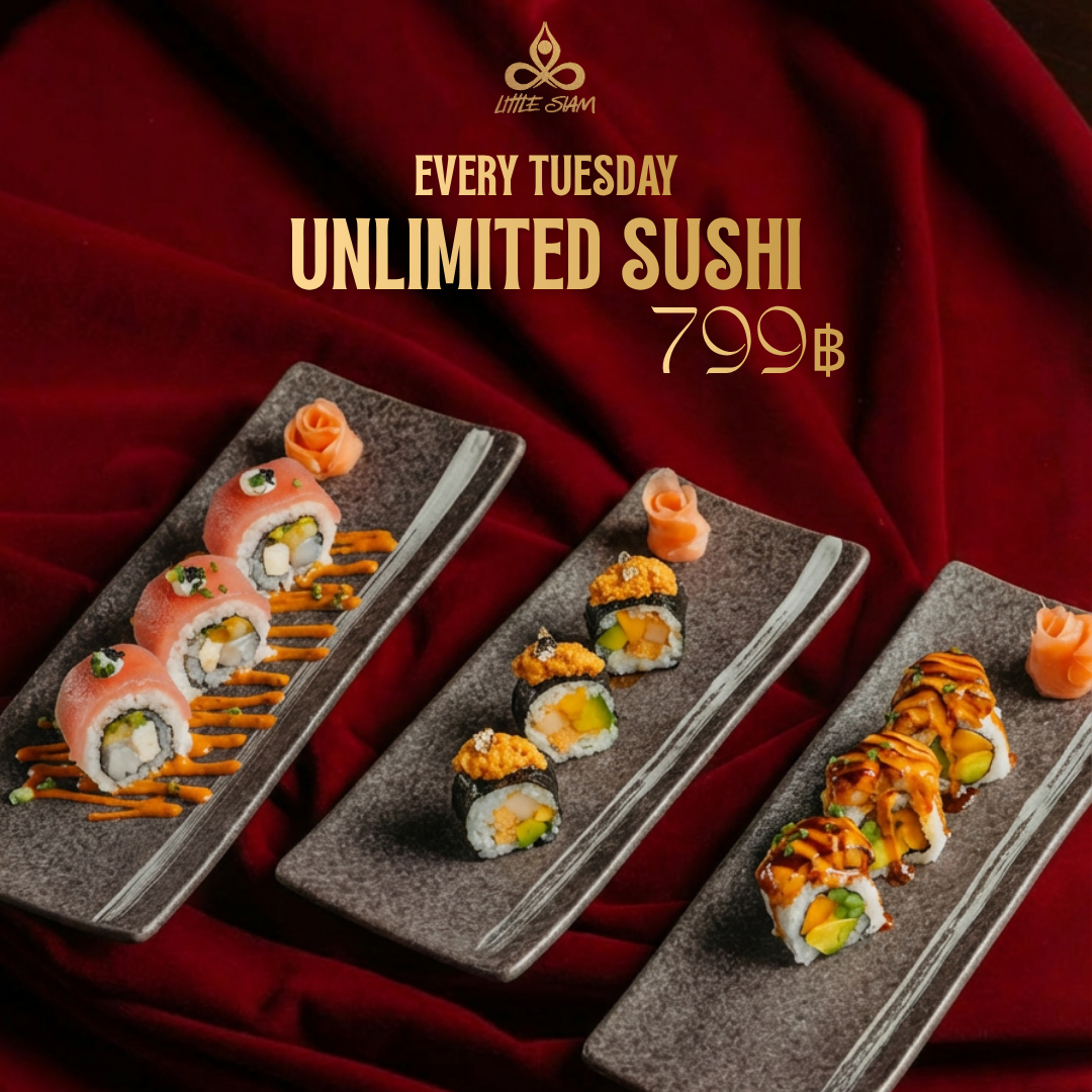 UNLIMITED SUSHI | 799 THB 