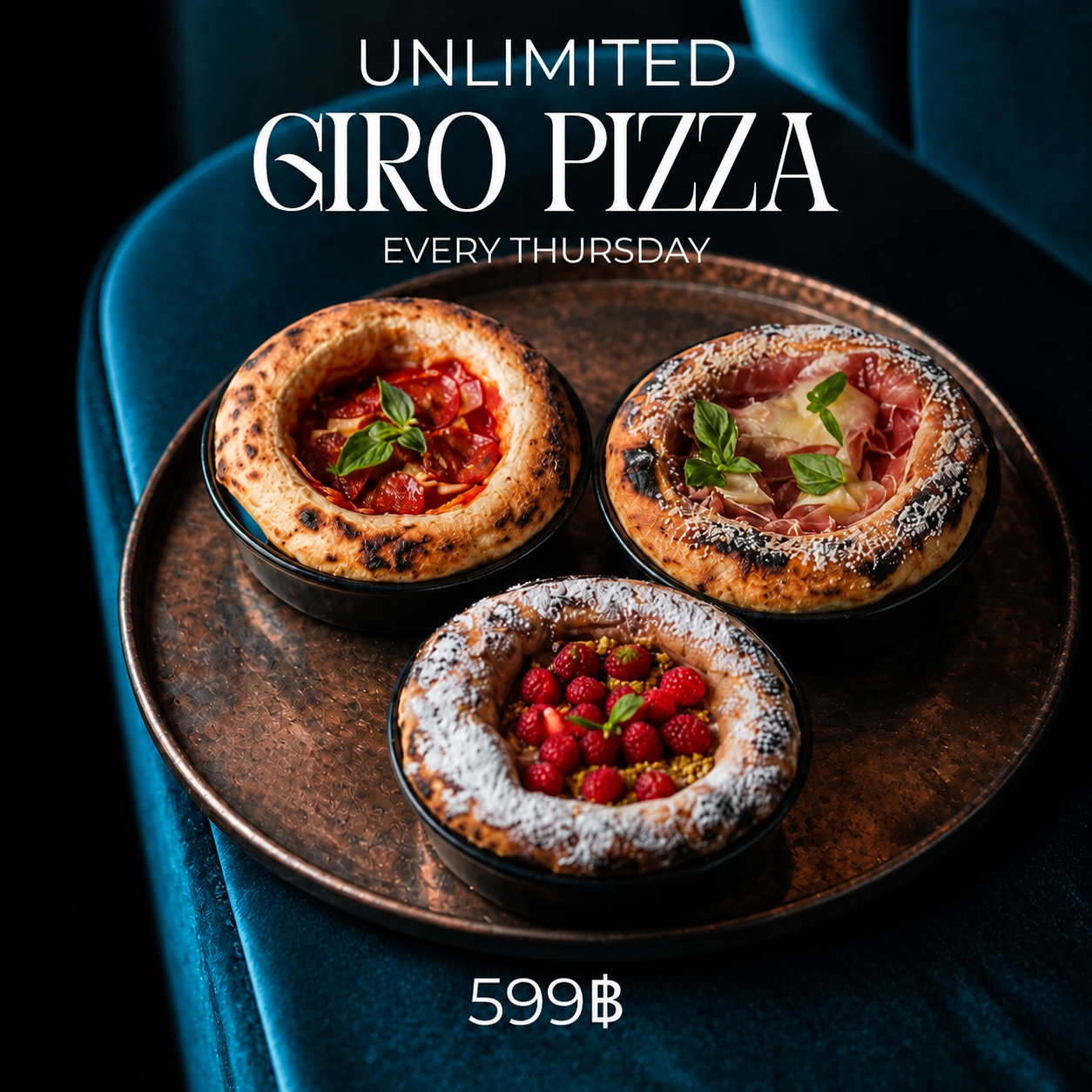 UNLIMITED GIRO PIZZA | 599 THB
