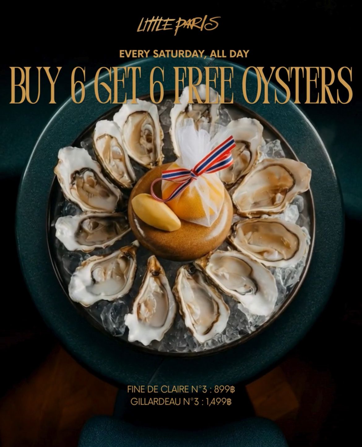 BUY 6 GET 6 FREE OYSTERS