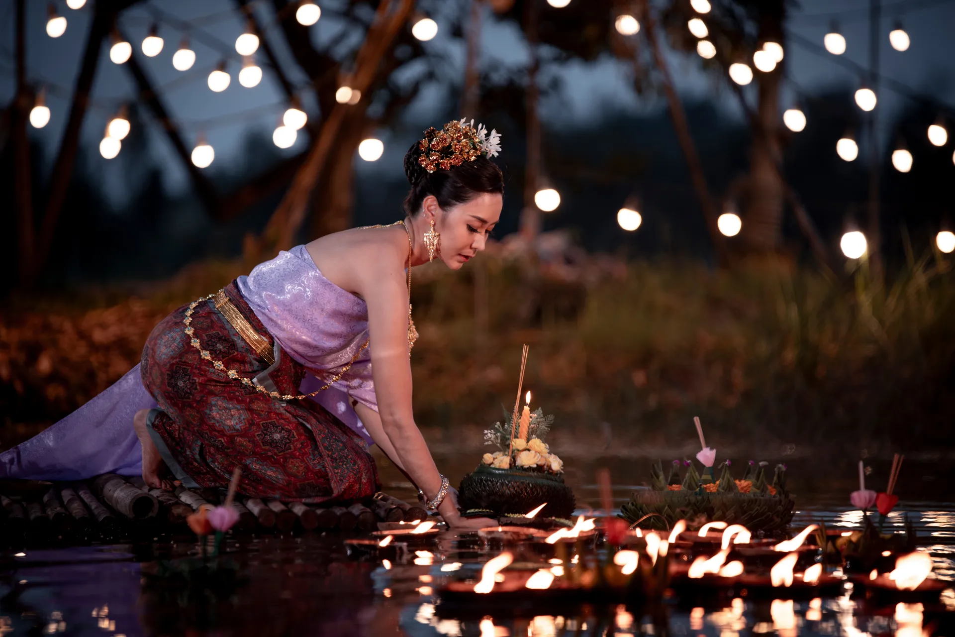 Loy Krathong Festival: Light on the Water